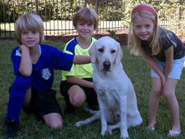 lily and kids